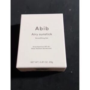 Abib Airy Sunstick Smoothing Bar Broad Spectrum SPF 50+ Sunscreen 23g 0.81oz NEW